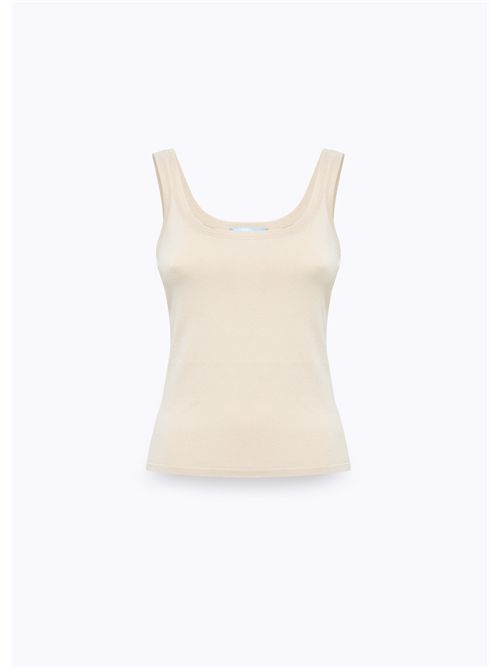 Cardigan e top in filato effetto pelliccia BLUGIRL BLUMARINE | RF5235MA39R/10110